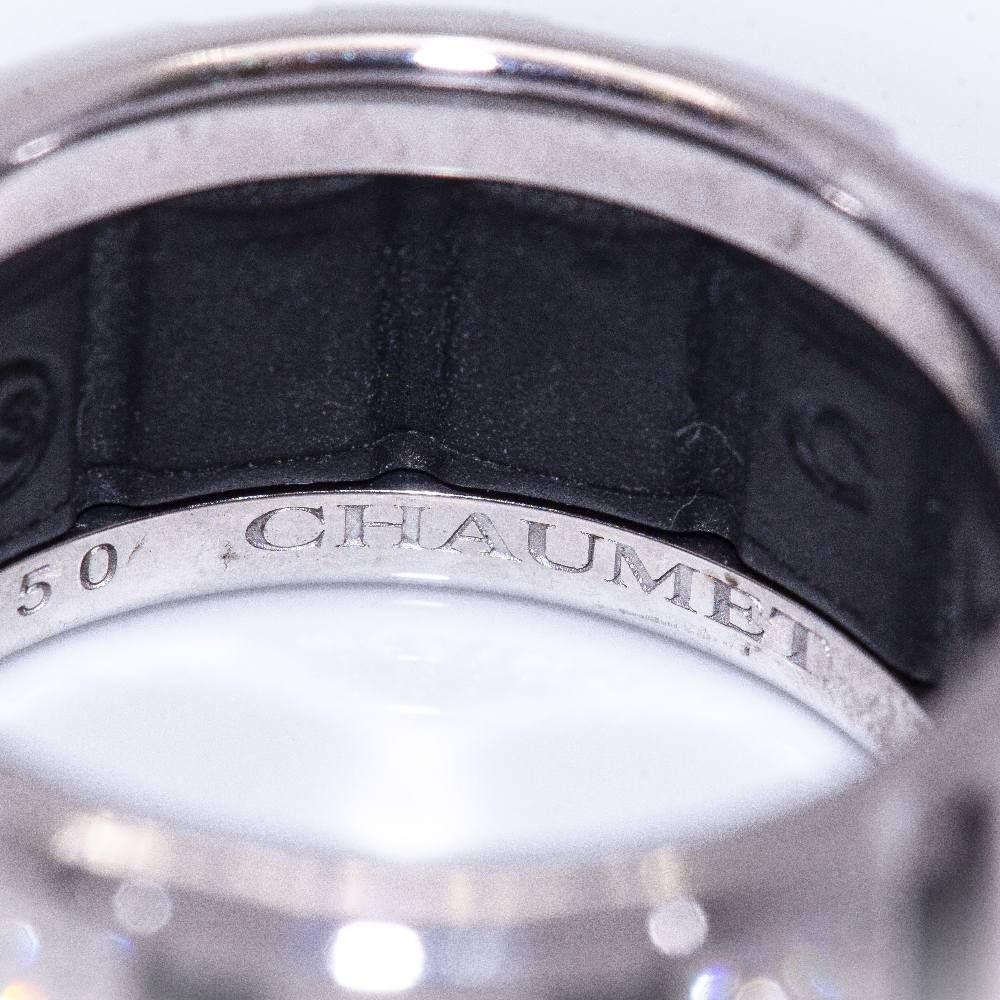 Bague CHAUMET CLASS ONE Collection en or blanc et diamants - Image 5