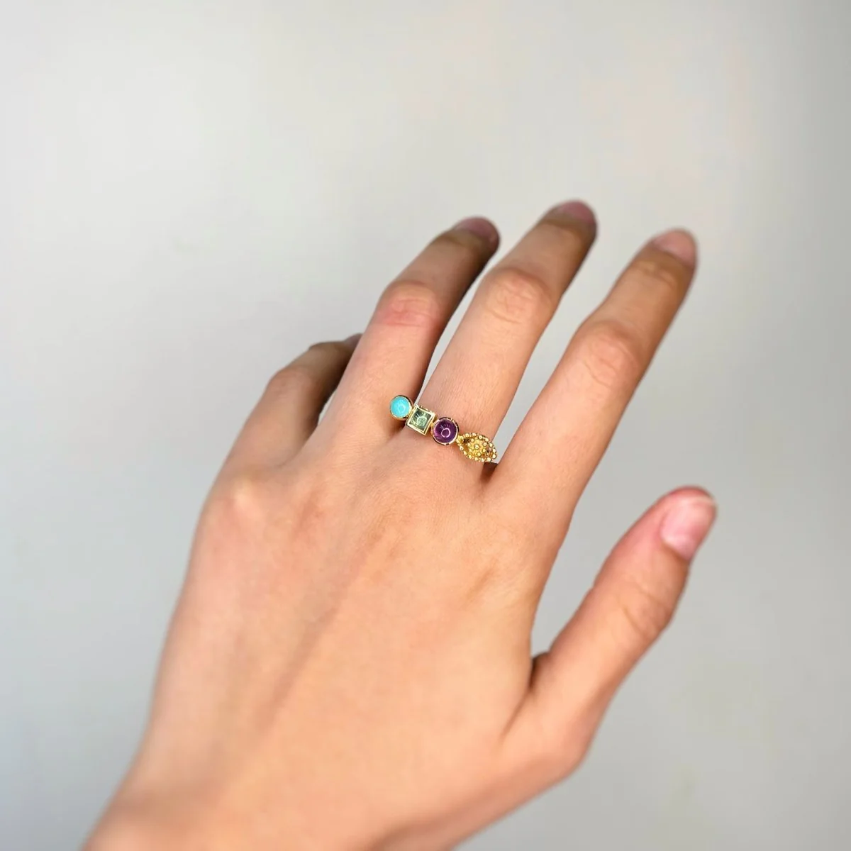 Bague Bohème - Garnazelle - Image 4