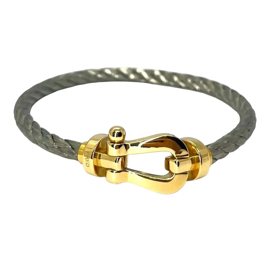 Bracelet Souple FRED "Force 10" en or jaune