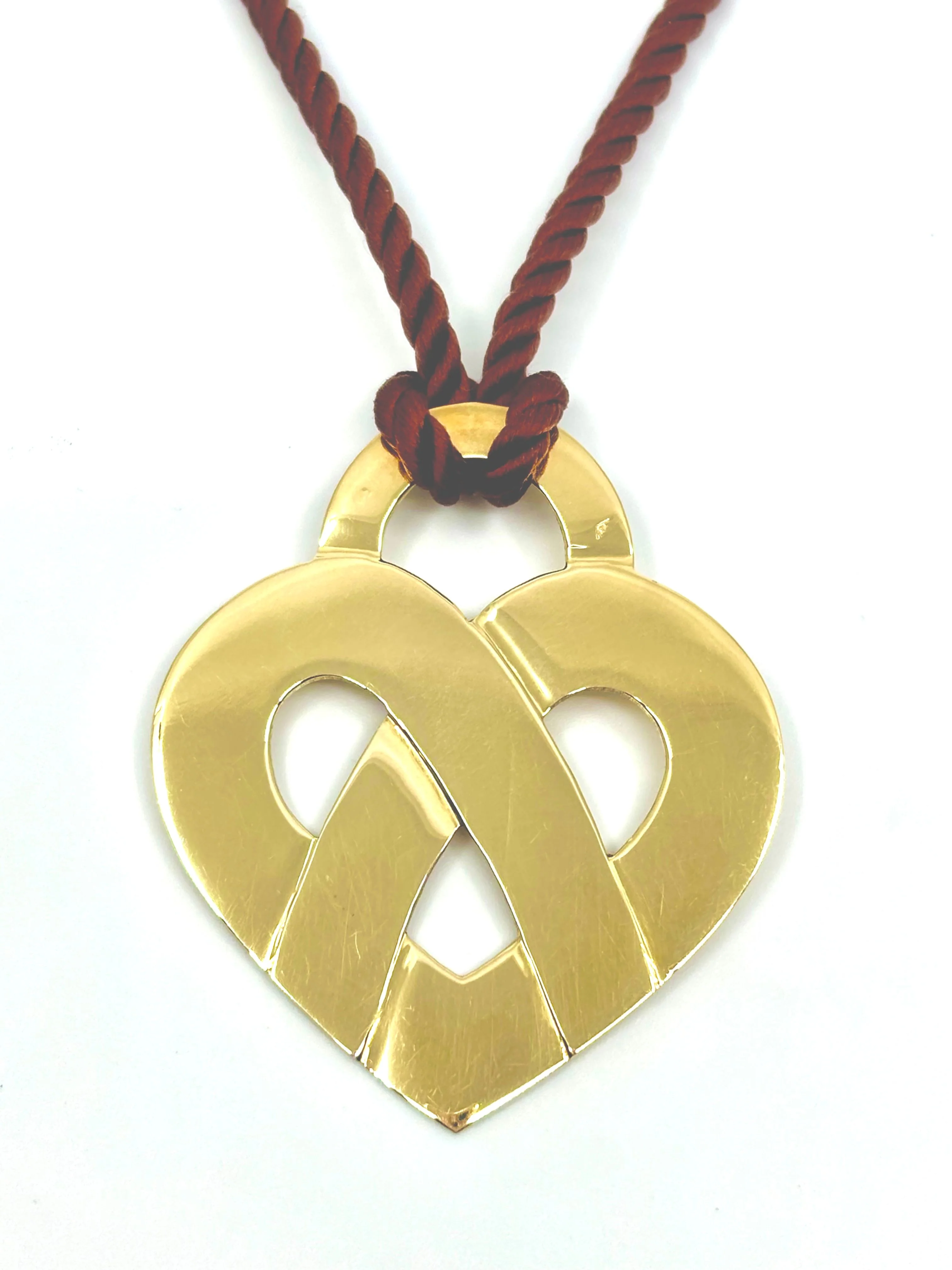 Pendentif Coeur entrelacé - Image 2