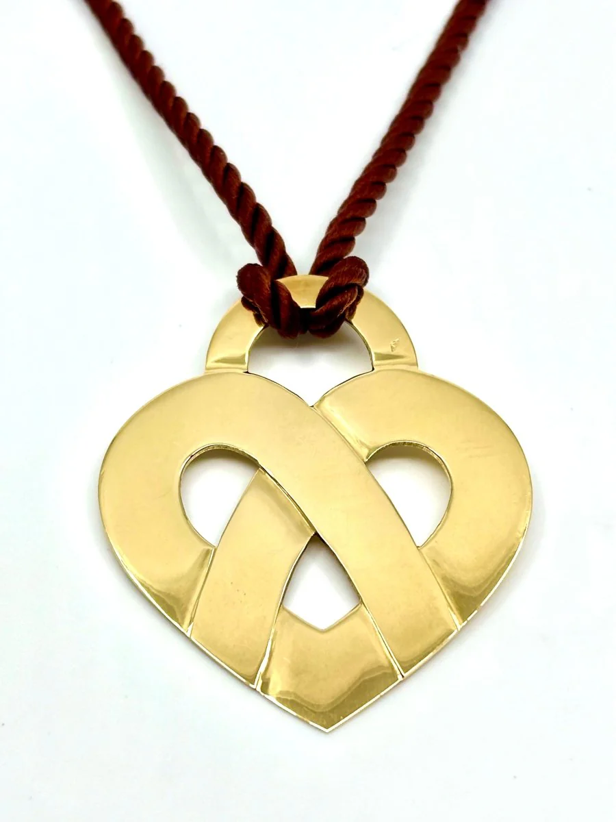 Pendentif Coeur entrelacé - Image 3