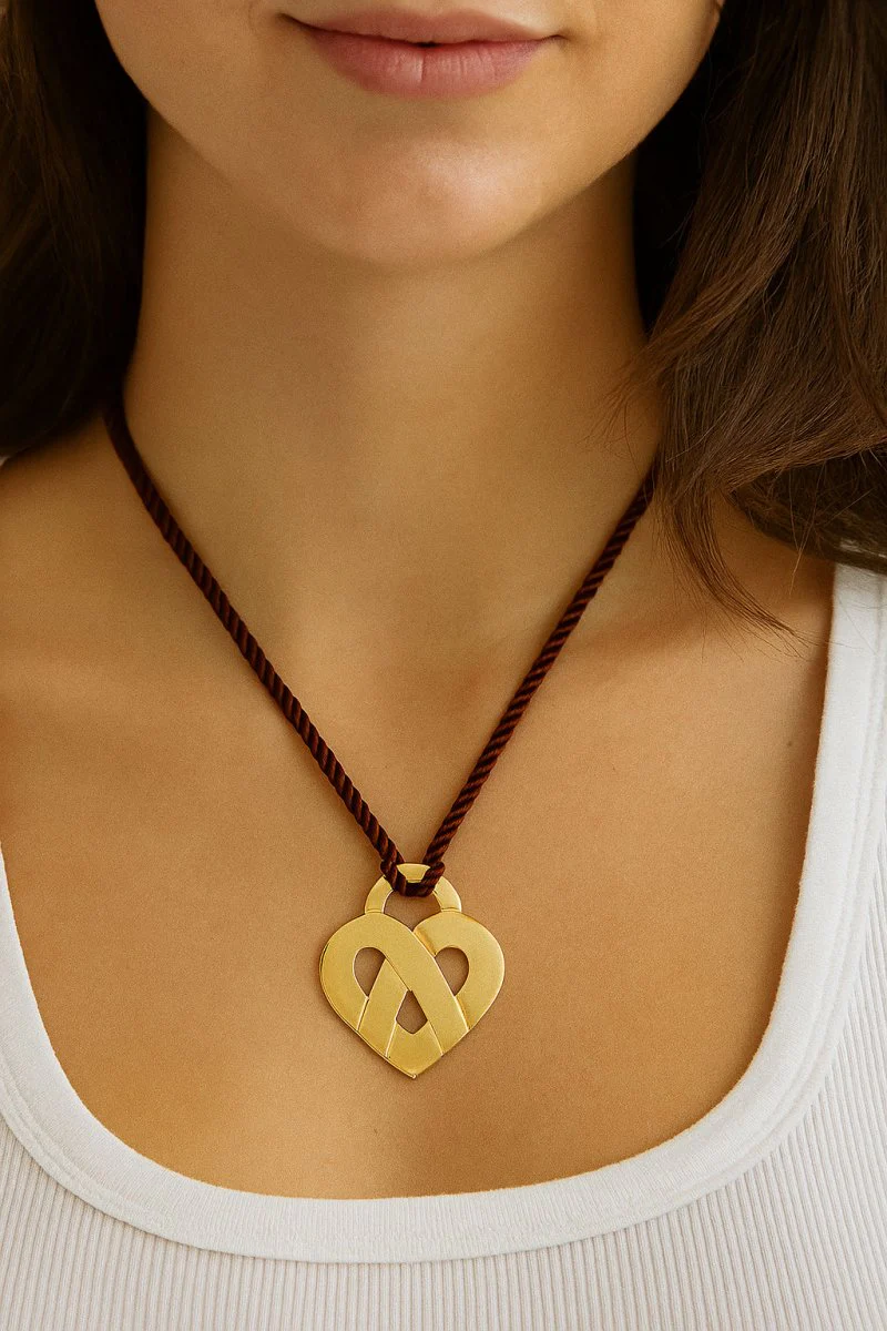 Pendentif Coeur entrelacé - Image 5