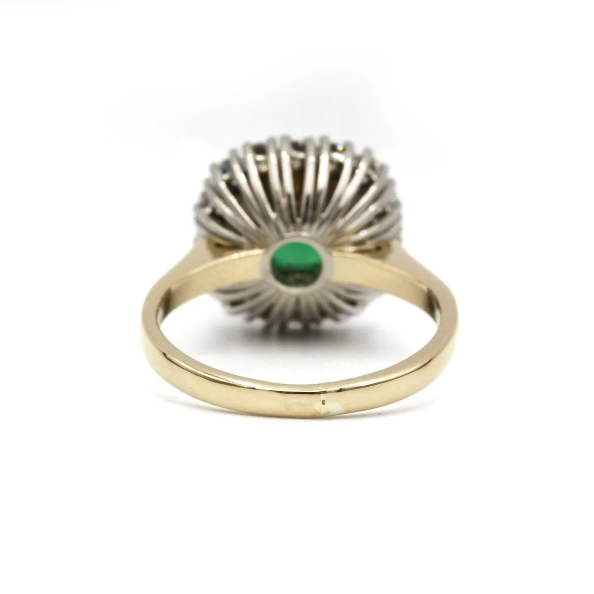 Bague - Or, Emeraude & Diamants - Image 4