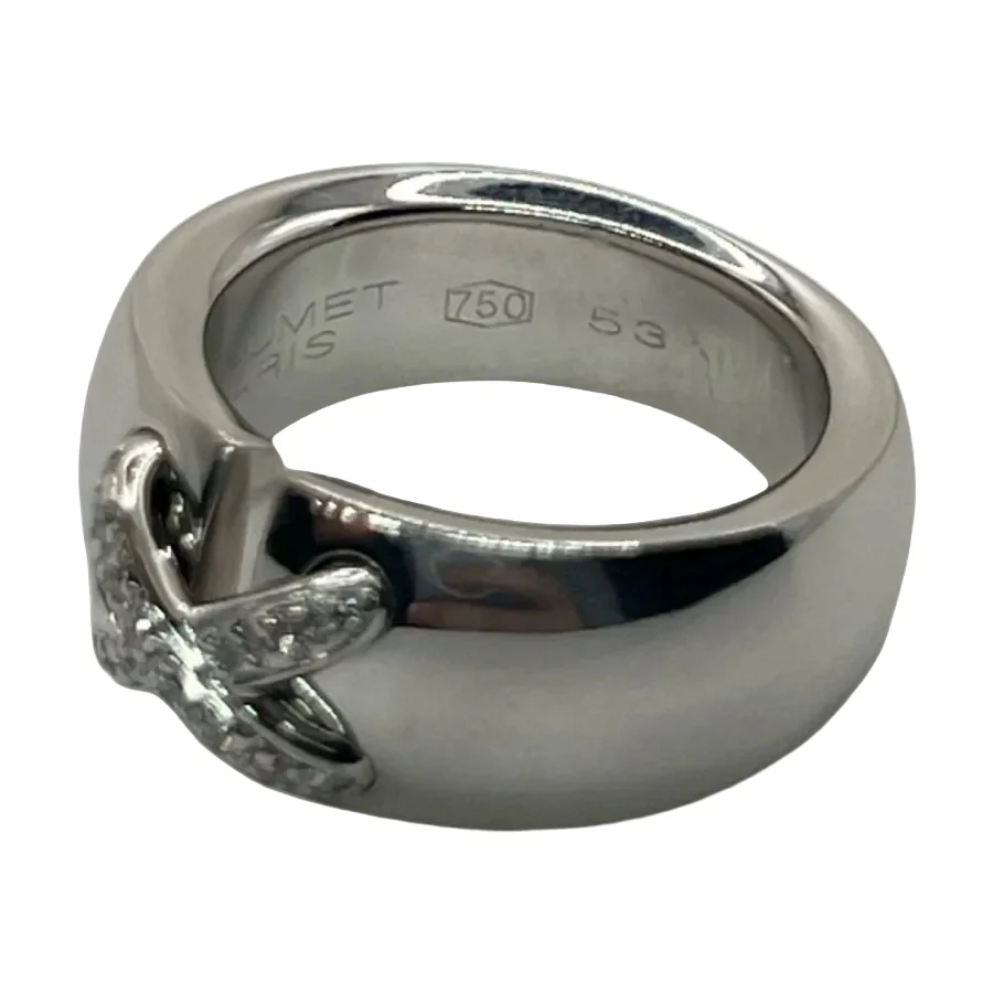 Bague CHAUMET "Liens" en or blanc - Image 4