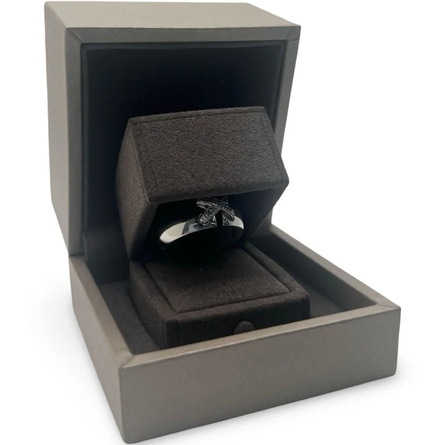 Bague CHAUMET "Liens" en or blanc - Image 7