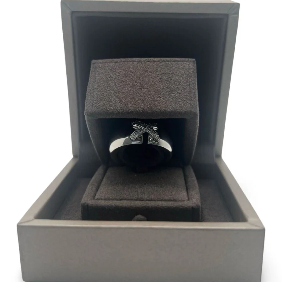 Bague CHAUMET "Liens" en or blanc - Image 8