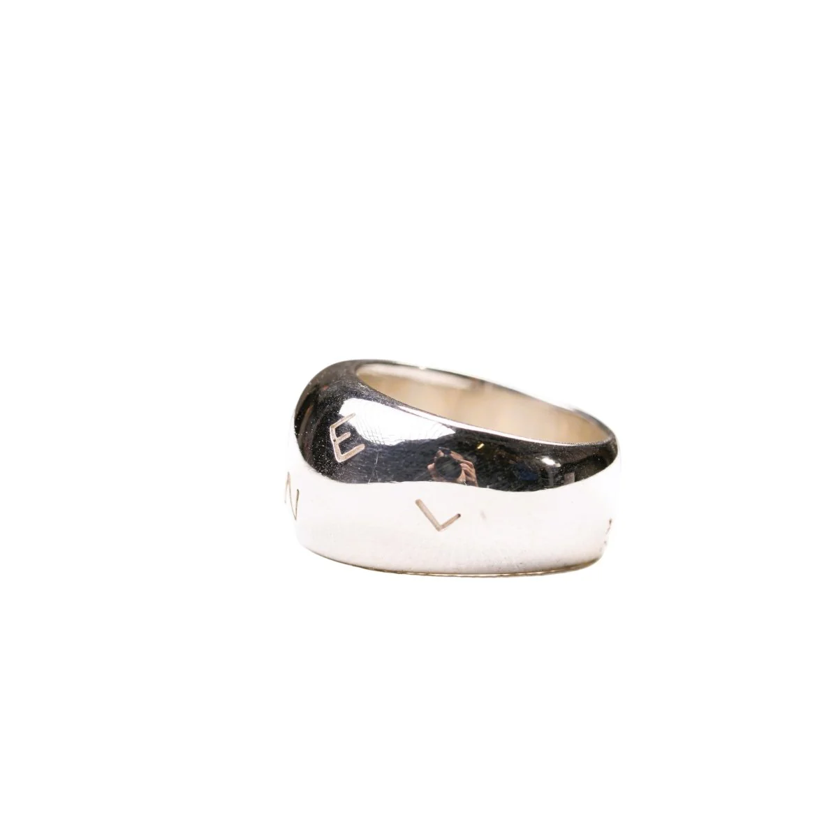 Bague Jonc CHANEL en argent - Image 3