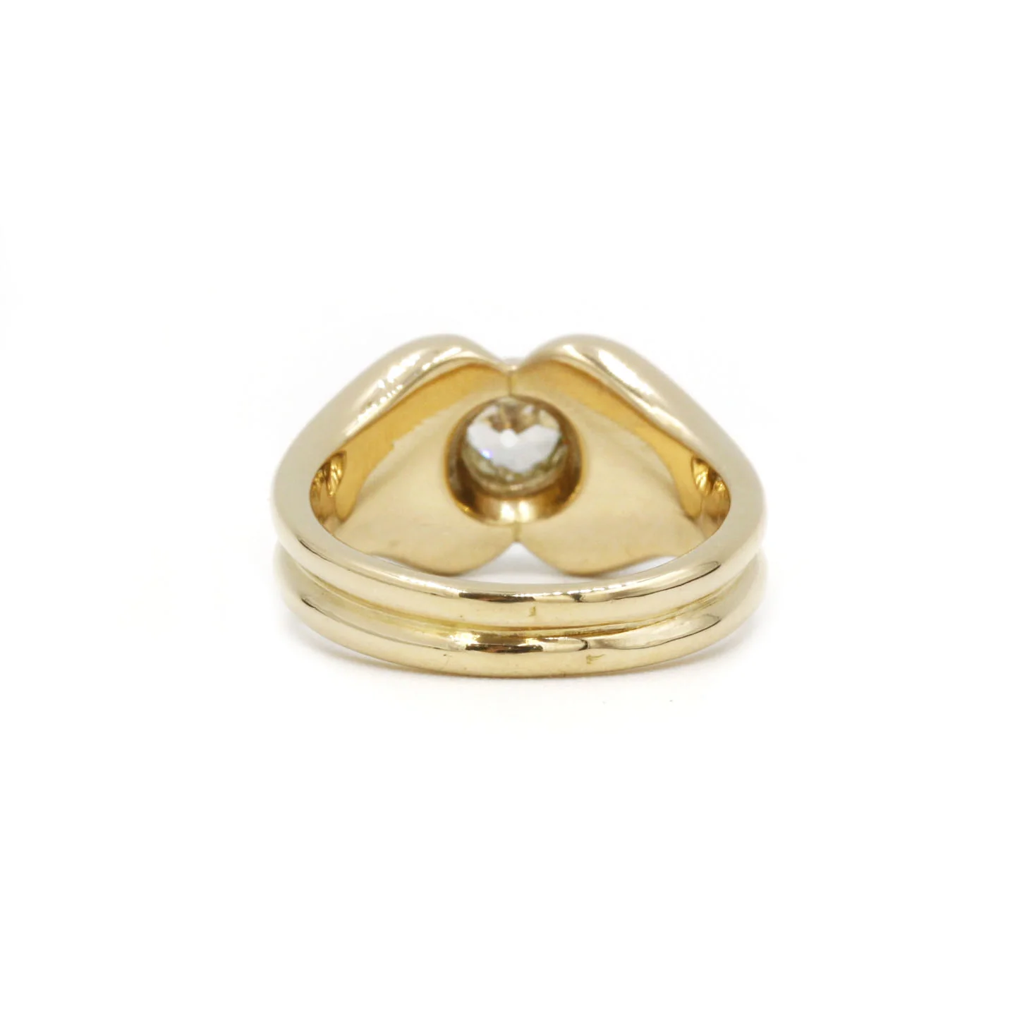 Bague - Or Et Diamant - Image 3