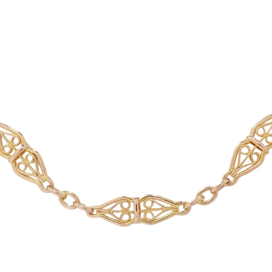 Collier Maille en or jaune - Image 2