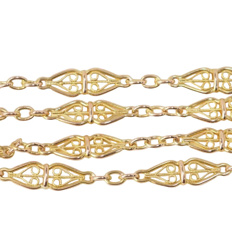 Collier Maille en or jaune - Image 3