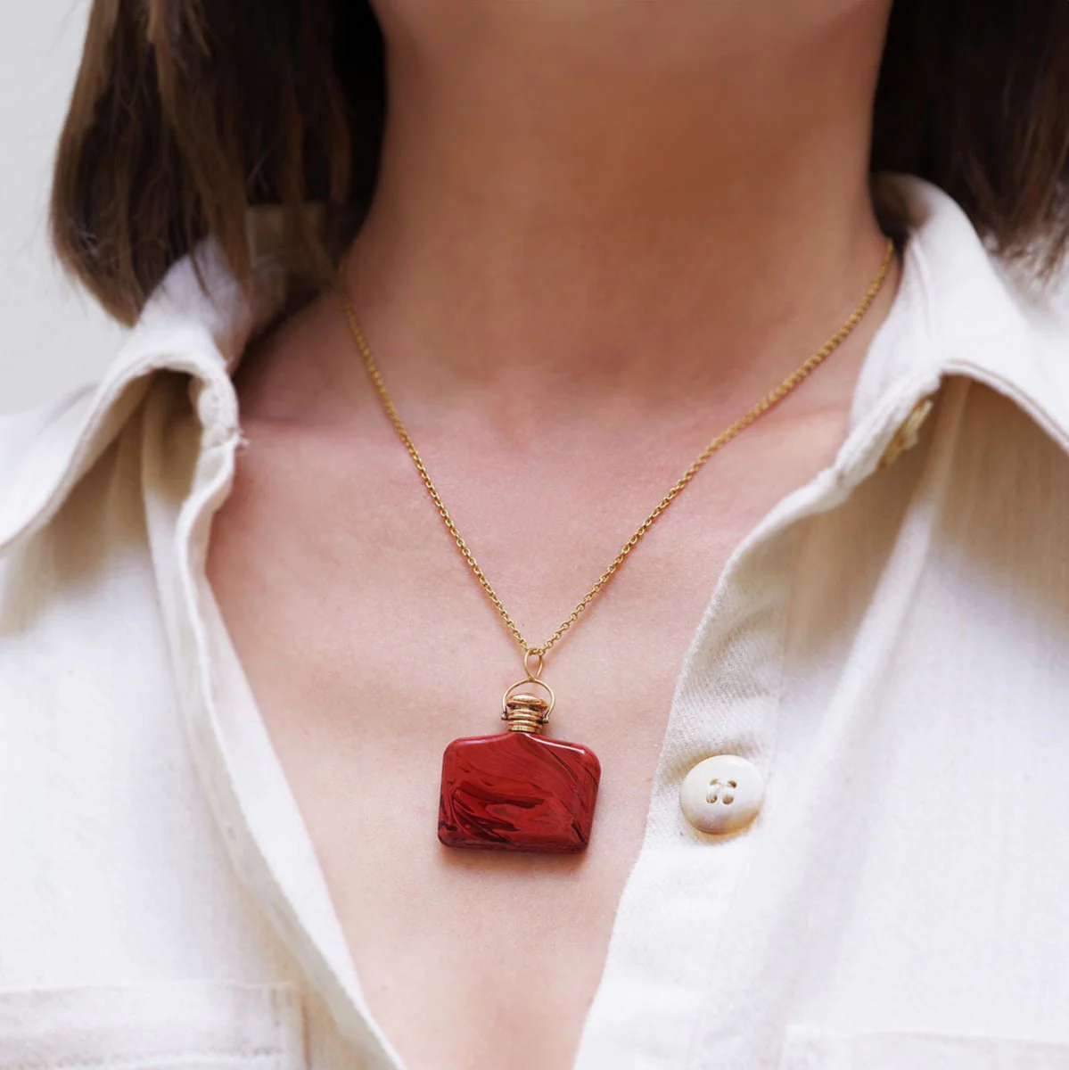 Pendentif en or rose - Image 2