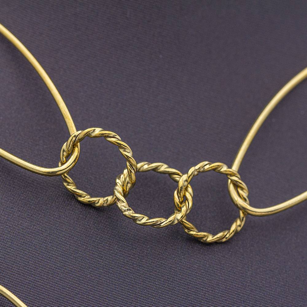 Collier CALAB en or jaune - Image 4
