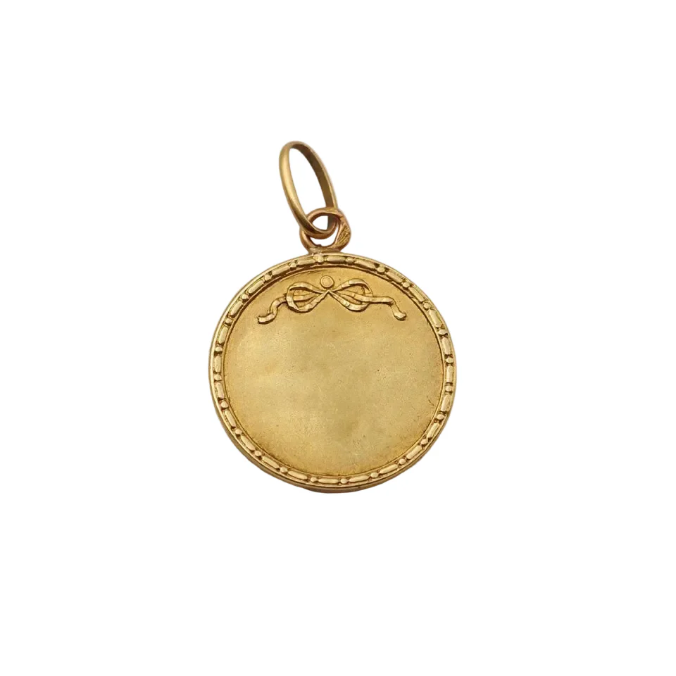Pendentif DROPSY "Ange de Raphaël" en or jaune - Image 3