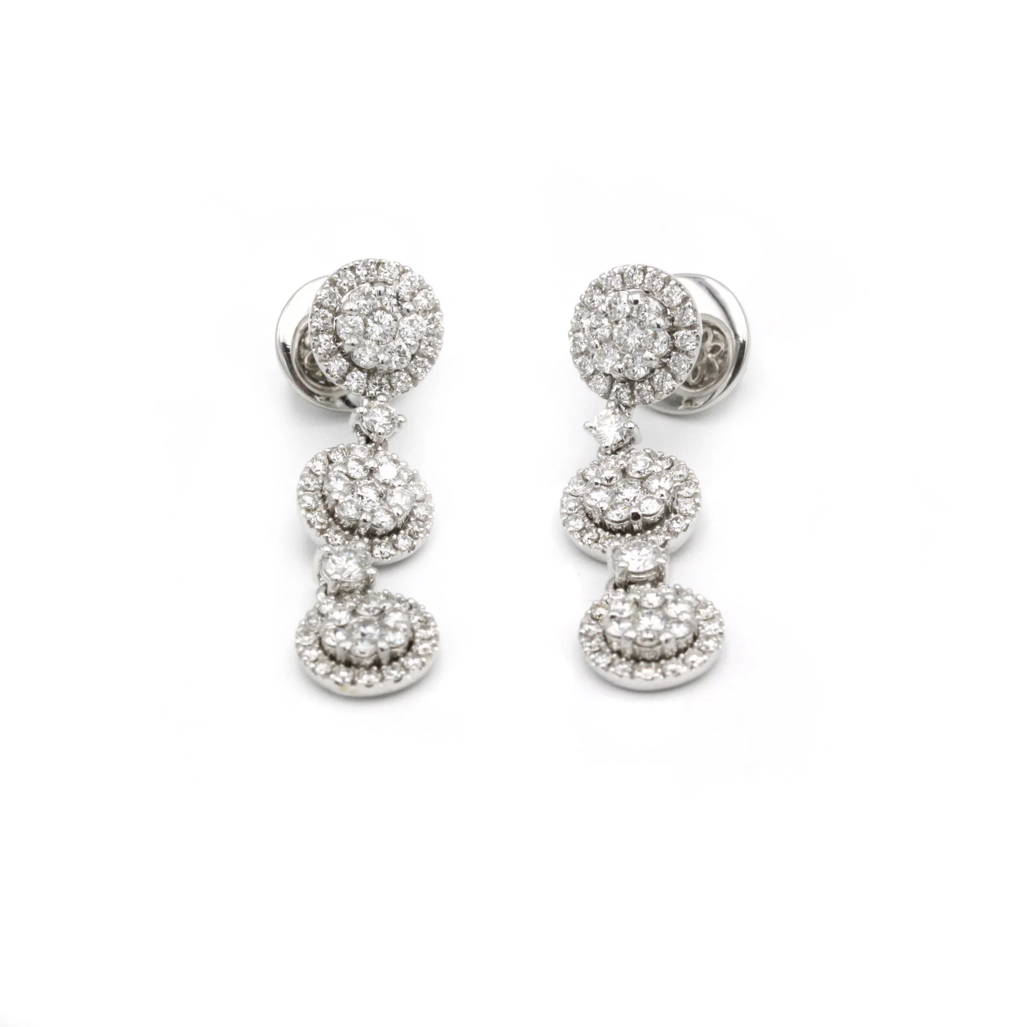 Boucles D'Oreilles - Or Et Diamants - Image 2