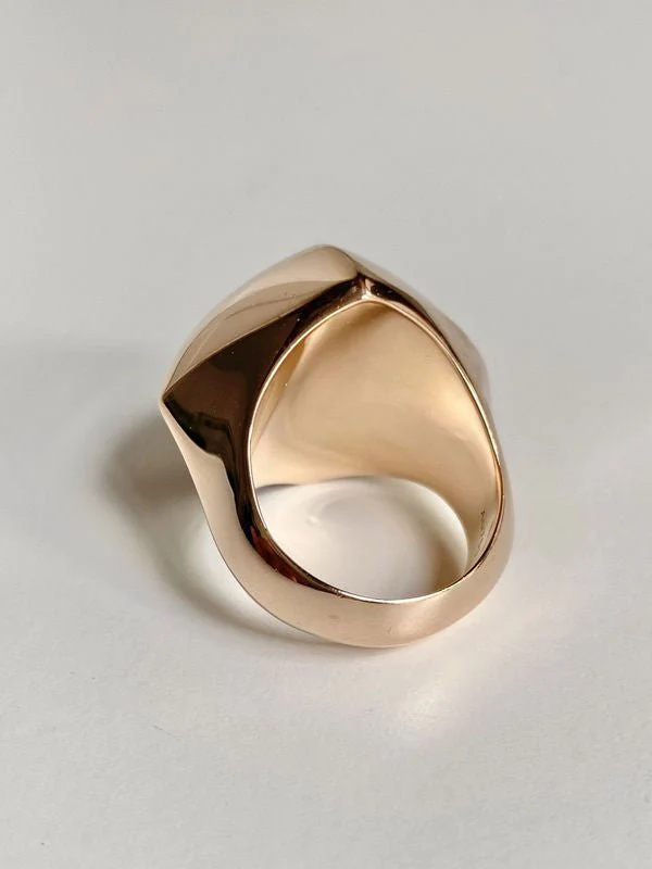 Bague HERMÈS "Collier de chien rock" en or rose 18k - Image 4