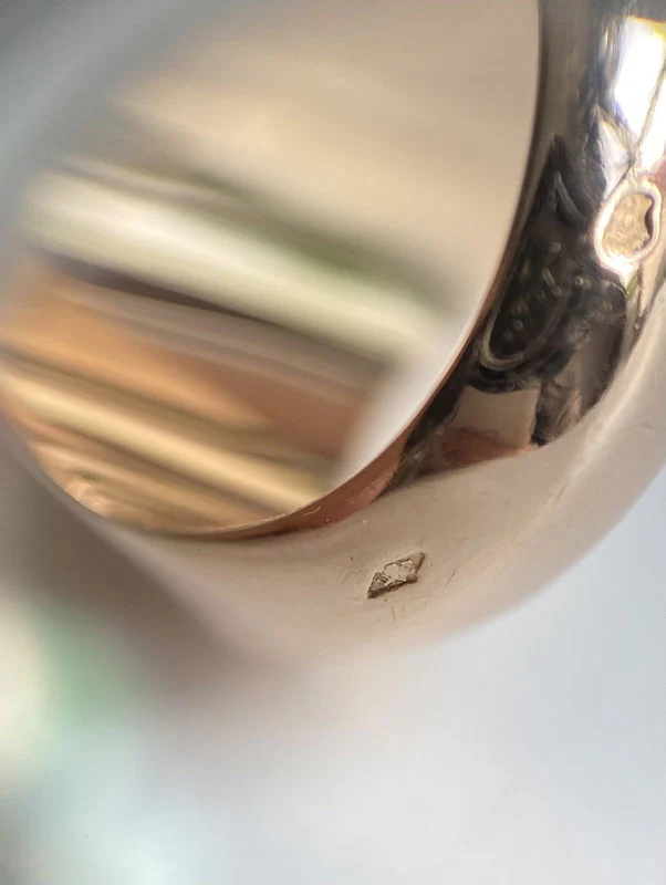Bague HERMÈS "Collier de chien rock" en or rose 18k - Image 6