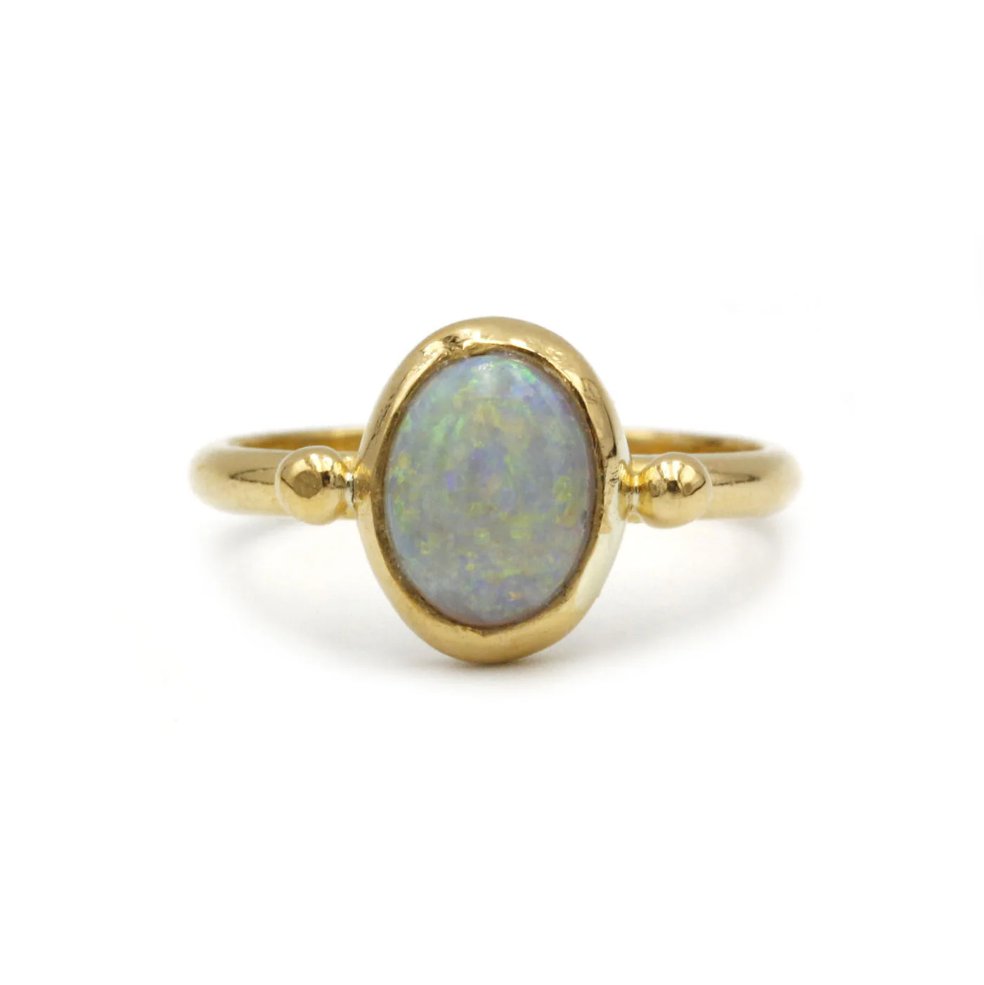 Bague - Or et Opale
