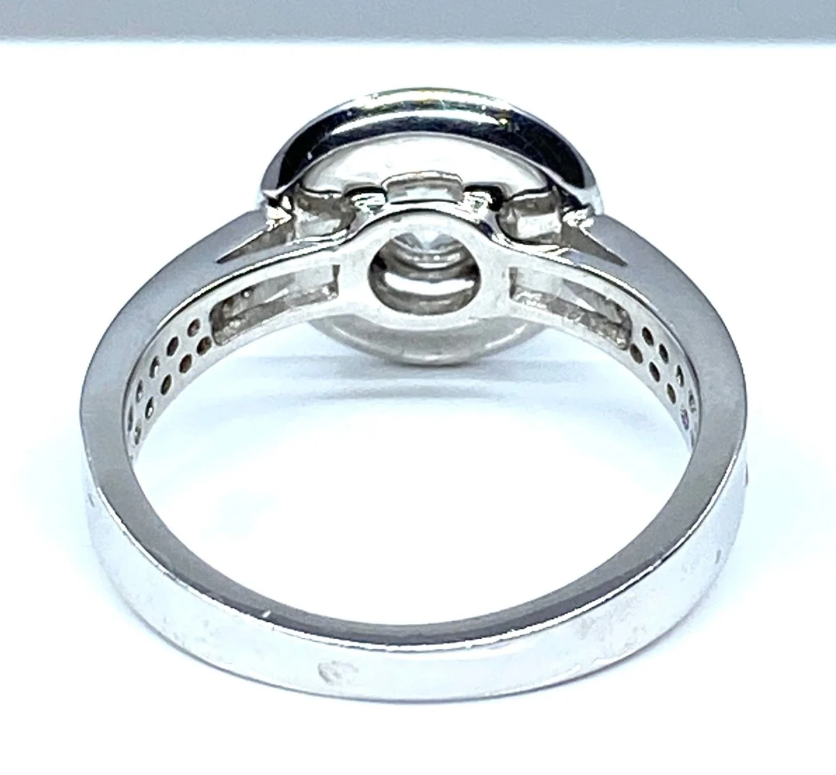 Bague en or blanc 18 carats en diamants - Image 12