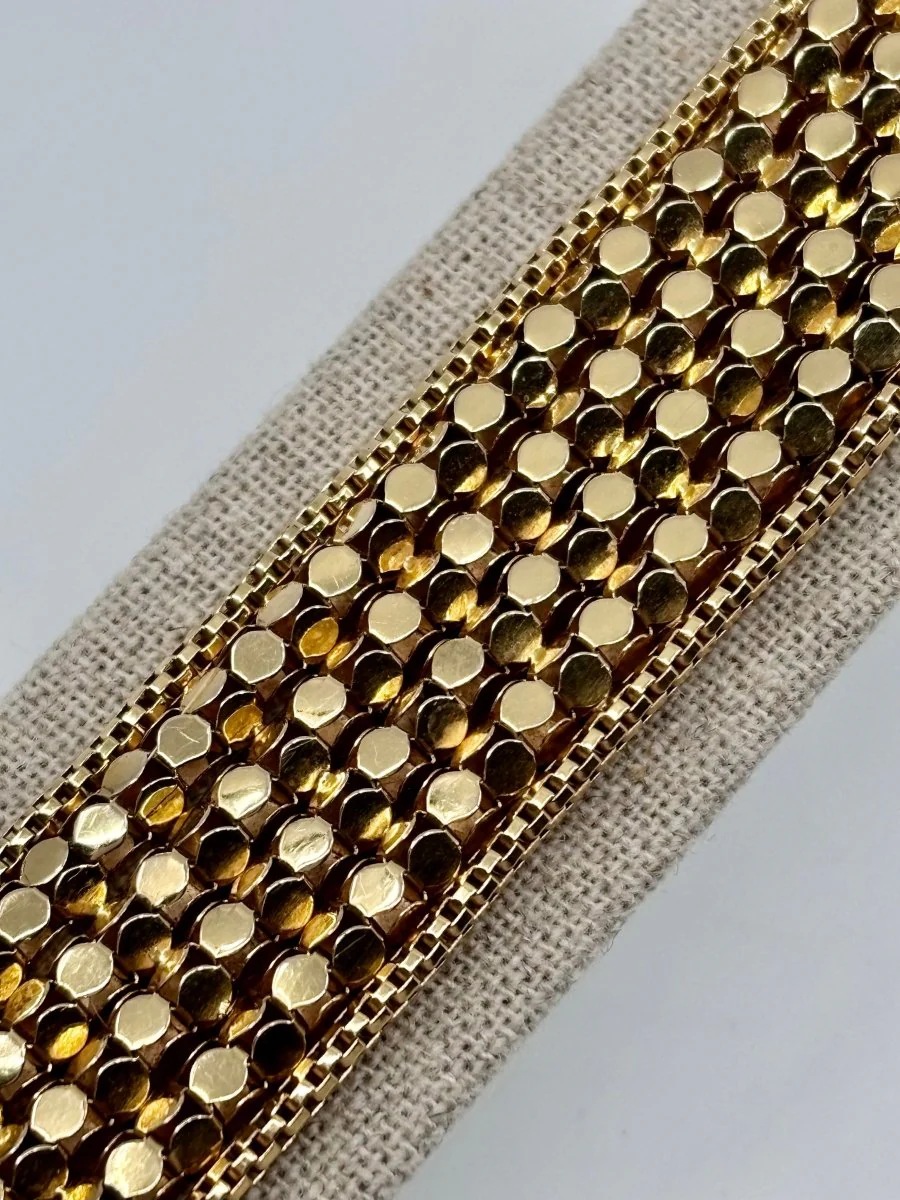 Bracelet Souple en or jaune - Image 5
