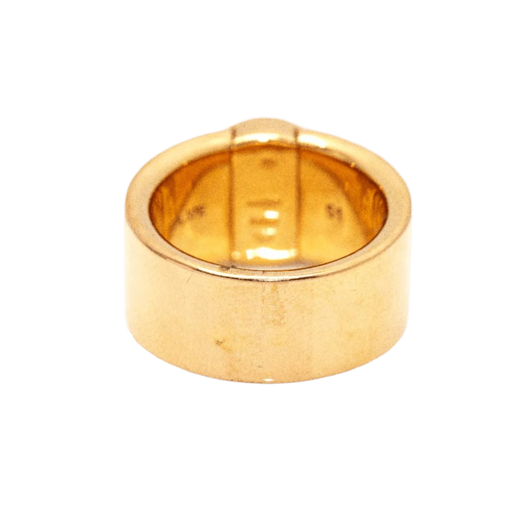 Bague BVLGARI "BVLGARI" en or rose et diamants - Image 4