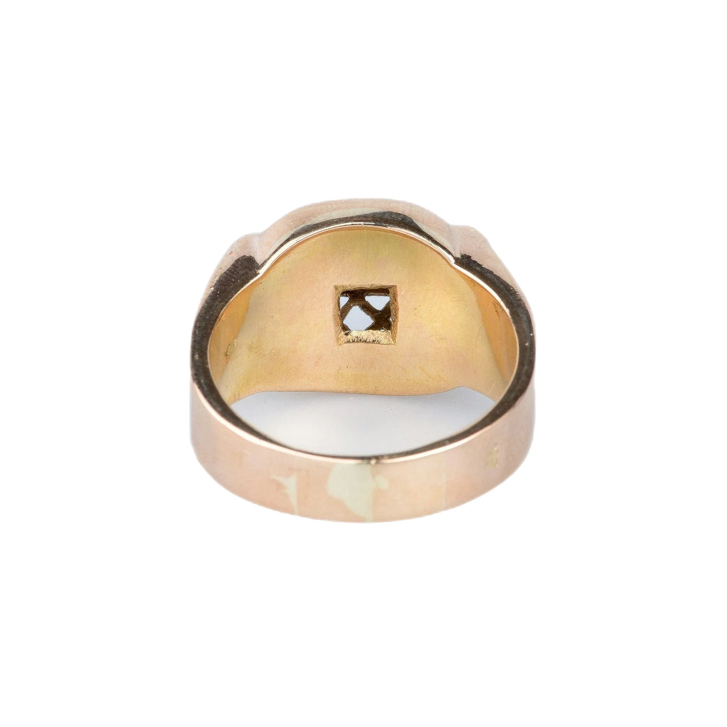 Bague en or rose 18 cts - Image 8