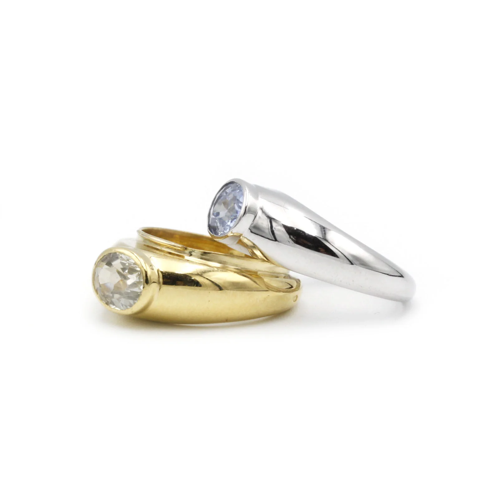 Bague - Or et Saphirs - Image 4