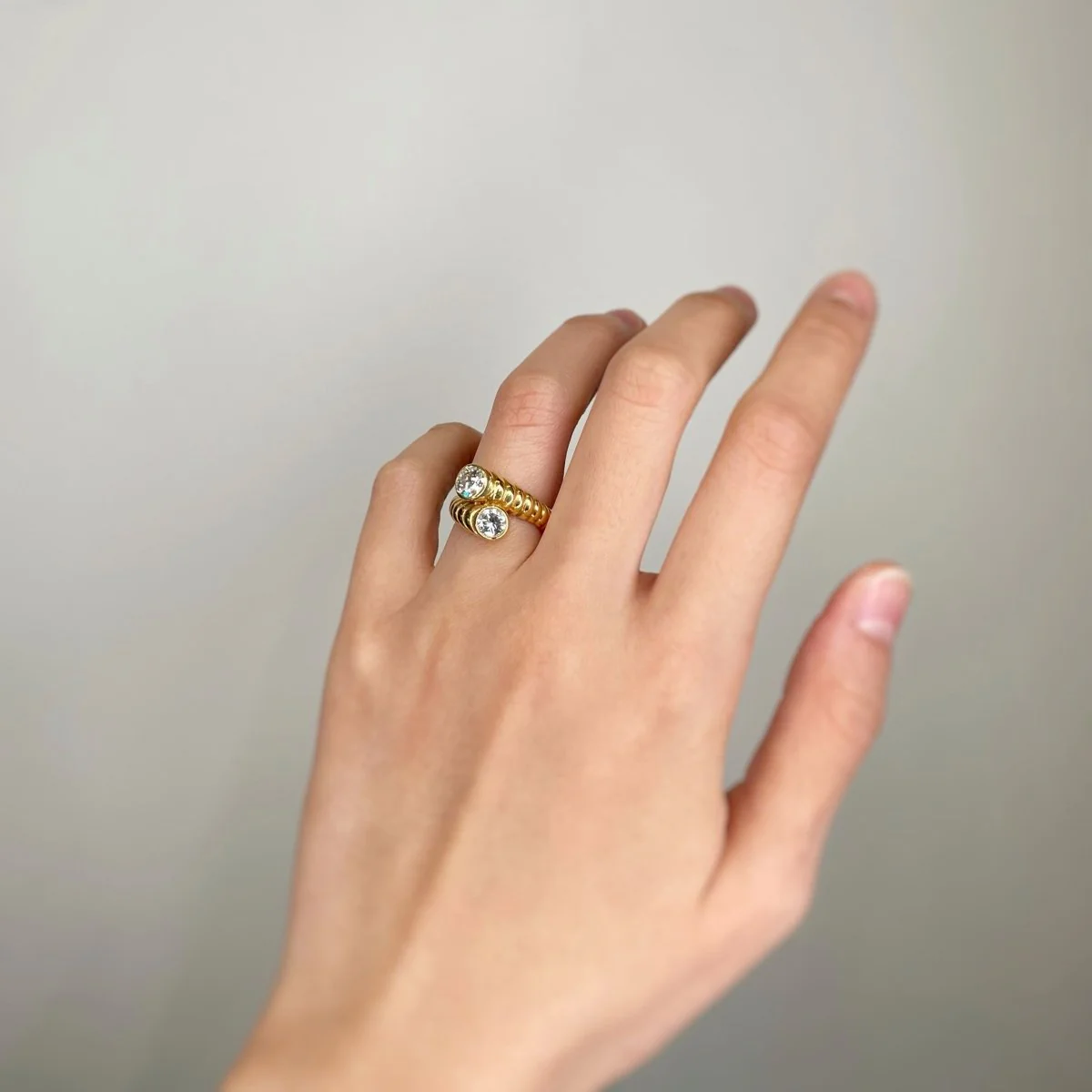 Bague - Or Et Diamants - Image 4