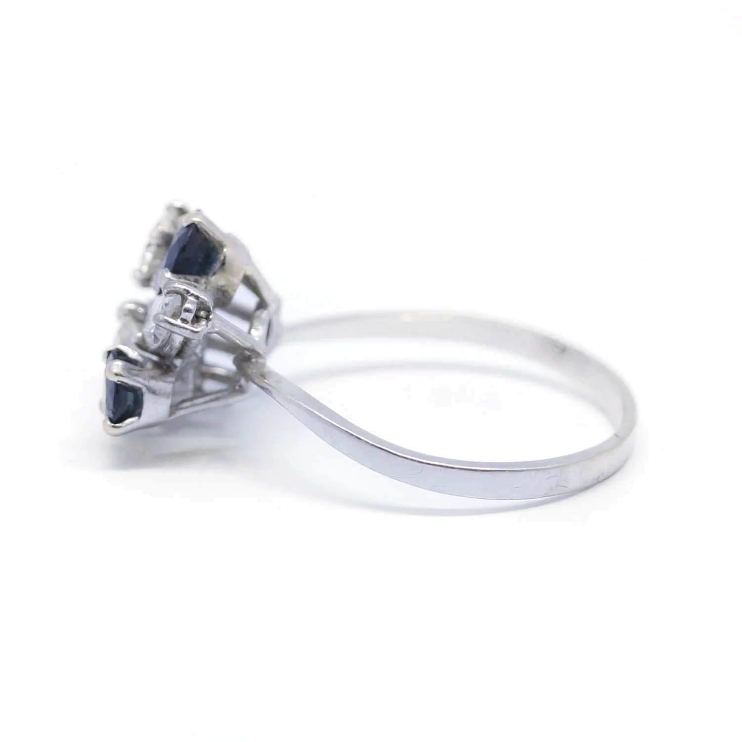 Bague - Or, Saphirs Et Diamants - Image 2