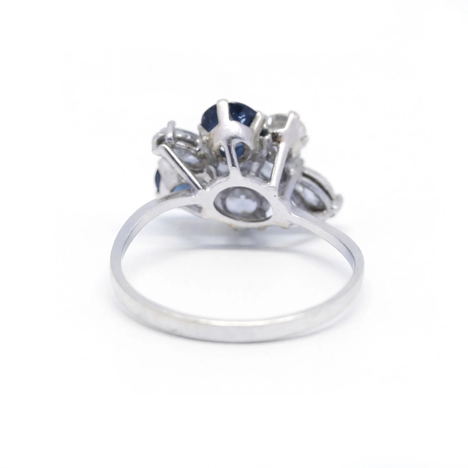 Bague - Or, Saphirs Et Diamants - Image 3