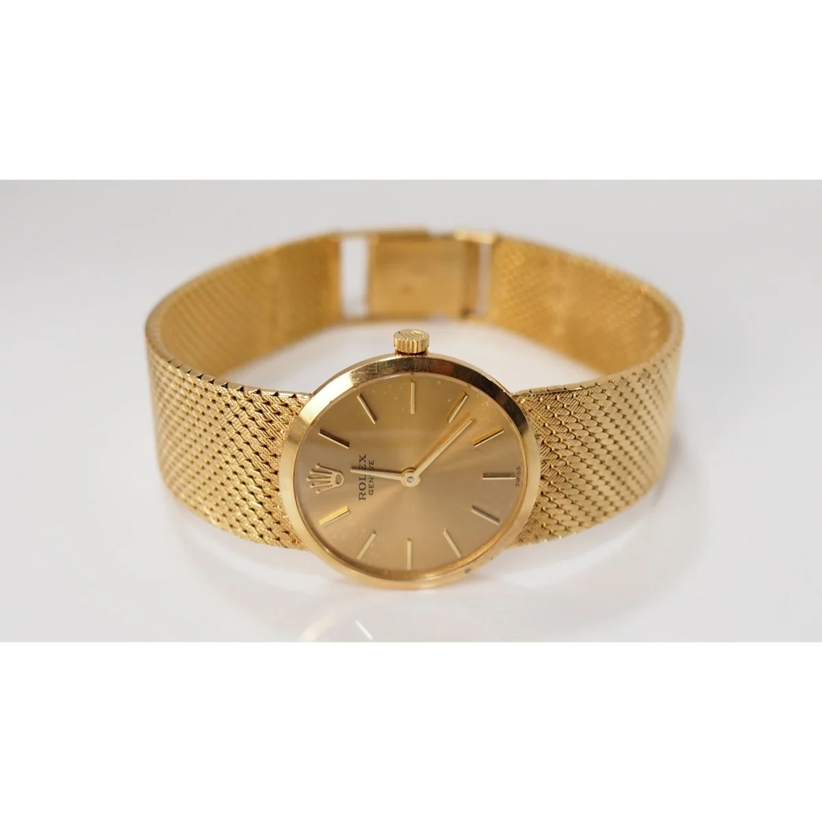 Montre Mécanique ROLEX "Cellini" en or jaune - Image 3