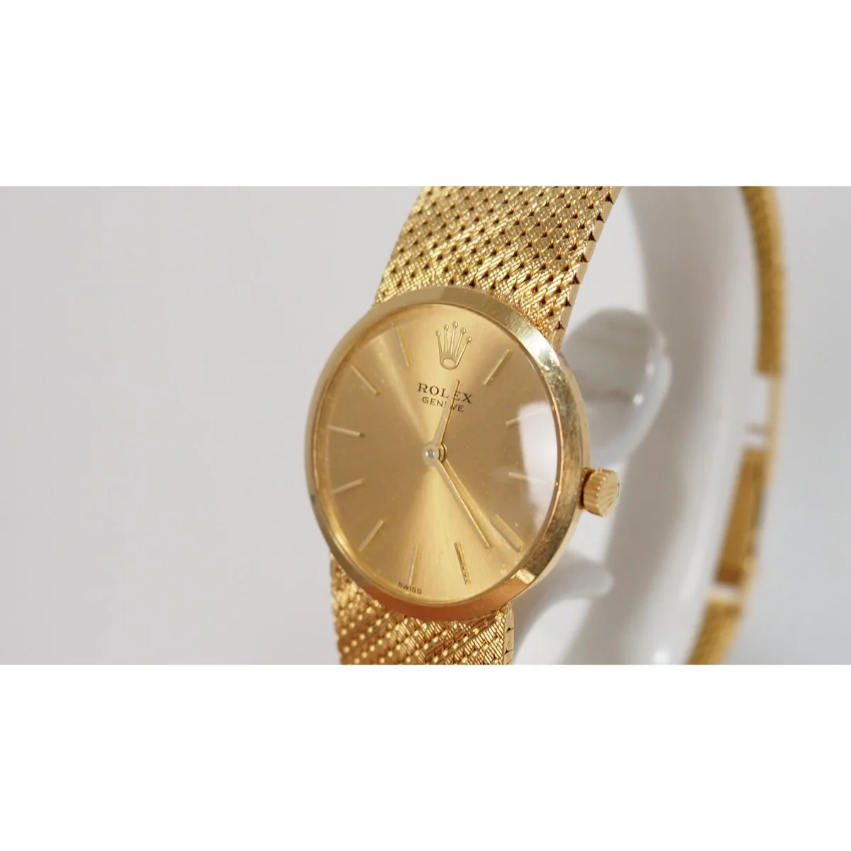 Montre Mécanique ROLEX "Cellini" en or jaune - Image 4