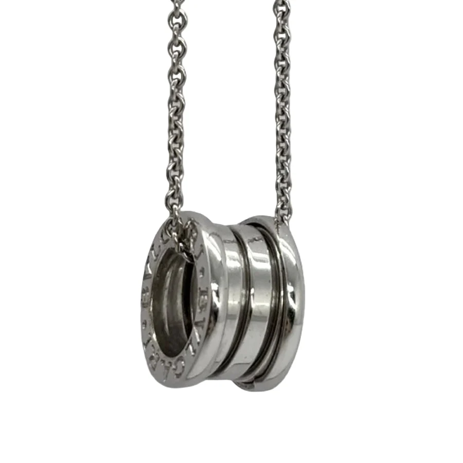 Collier Pendentif BULGARI "B. Zéro" en or blanc