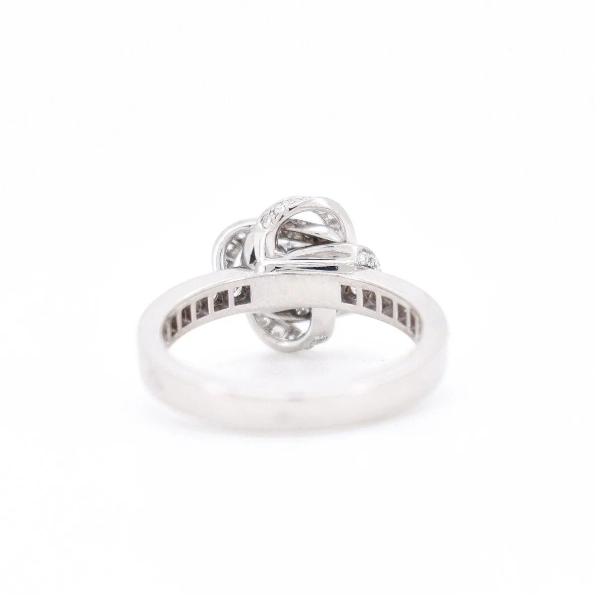 Boucheron - Collection Pivoine - Bague Or Blanc 18 carats et Diamants - Image 5