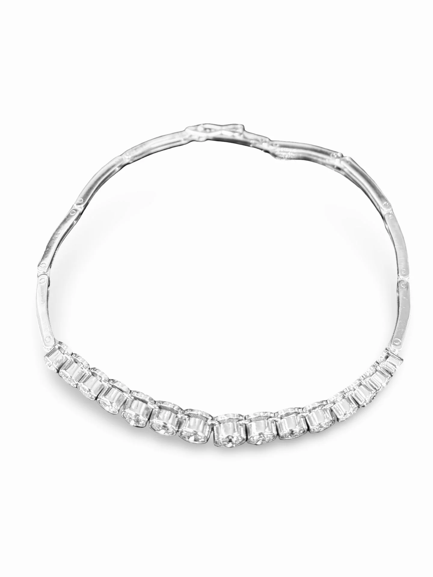 Bracelet platine et diamants 1,5 ct - Image 4