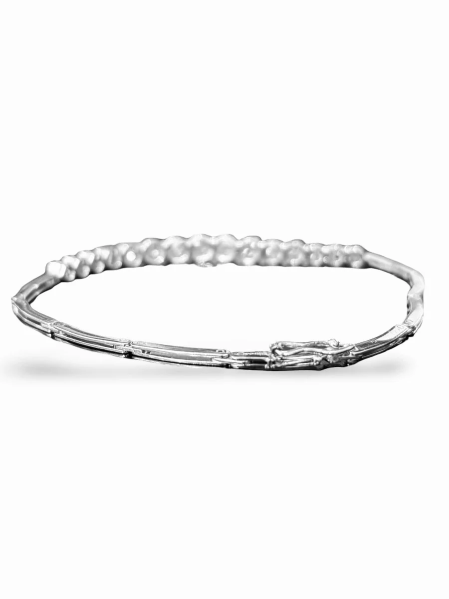 Bracelet platine et diamants 1,5 ct - Image 5