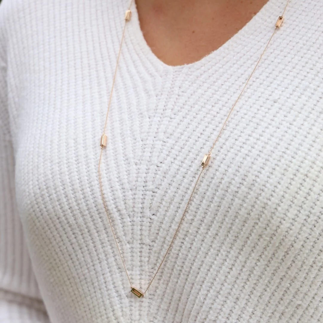 Collier Sautoir GINETTE NY en or rose - Image 2