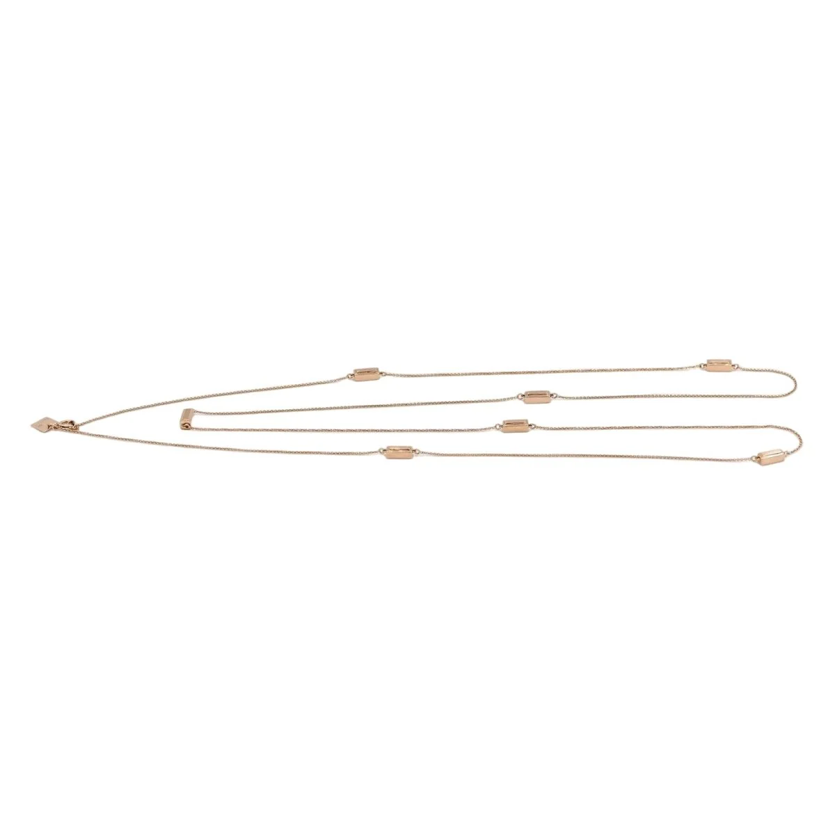 Collier Sautoir GINETTE NY en or rose - Image 7