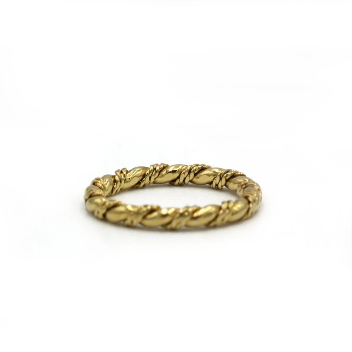 Bague torsadée - Or jaune - Image 2