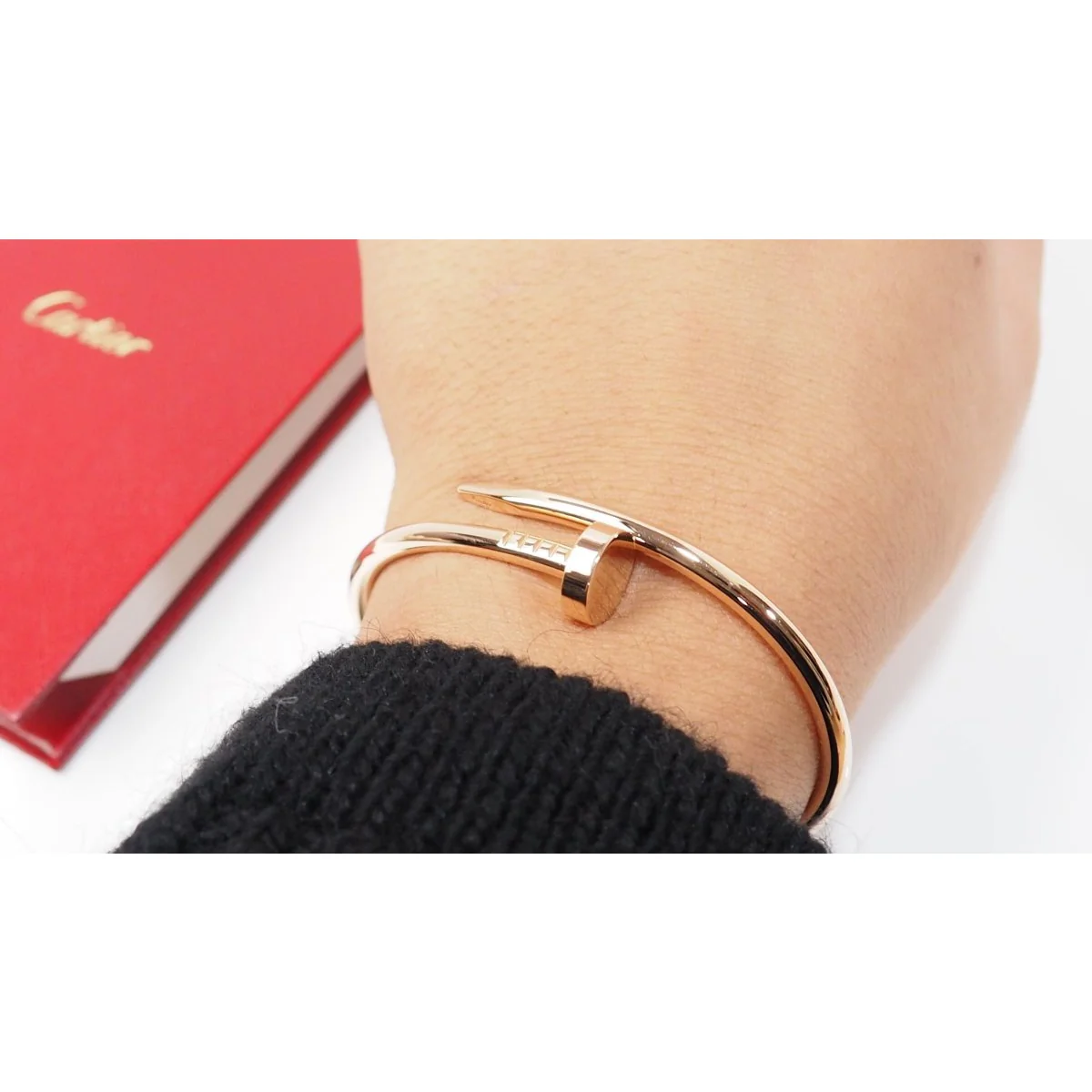 Cartier Bracelet Jonc Juste un clou Or rose - Image 2