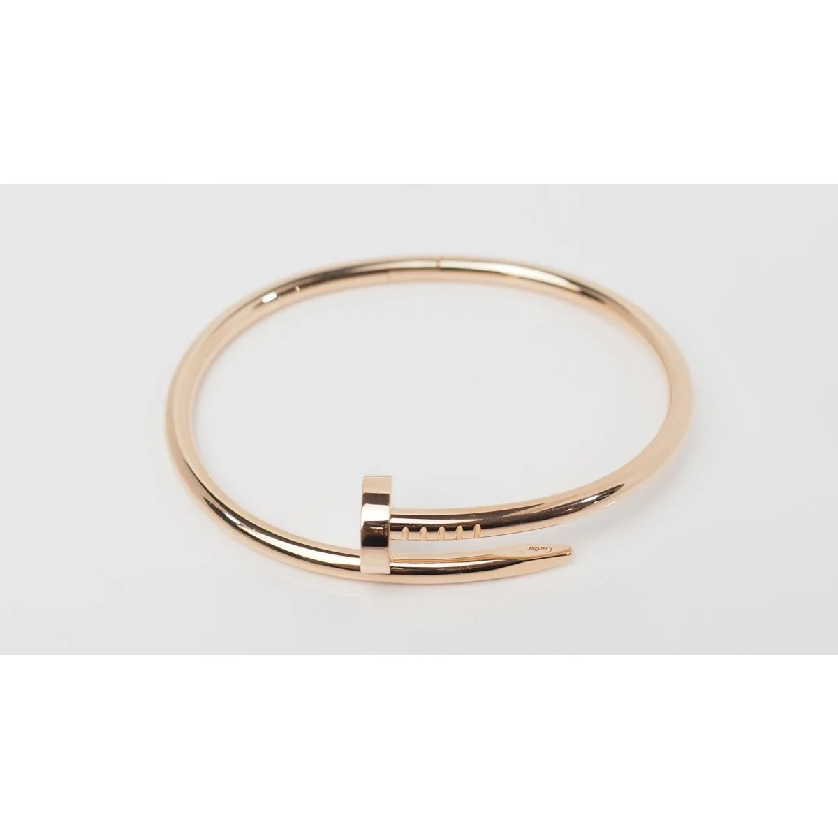 Cartier Bracelet Jonc Juste un clou Or rose - Image 4