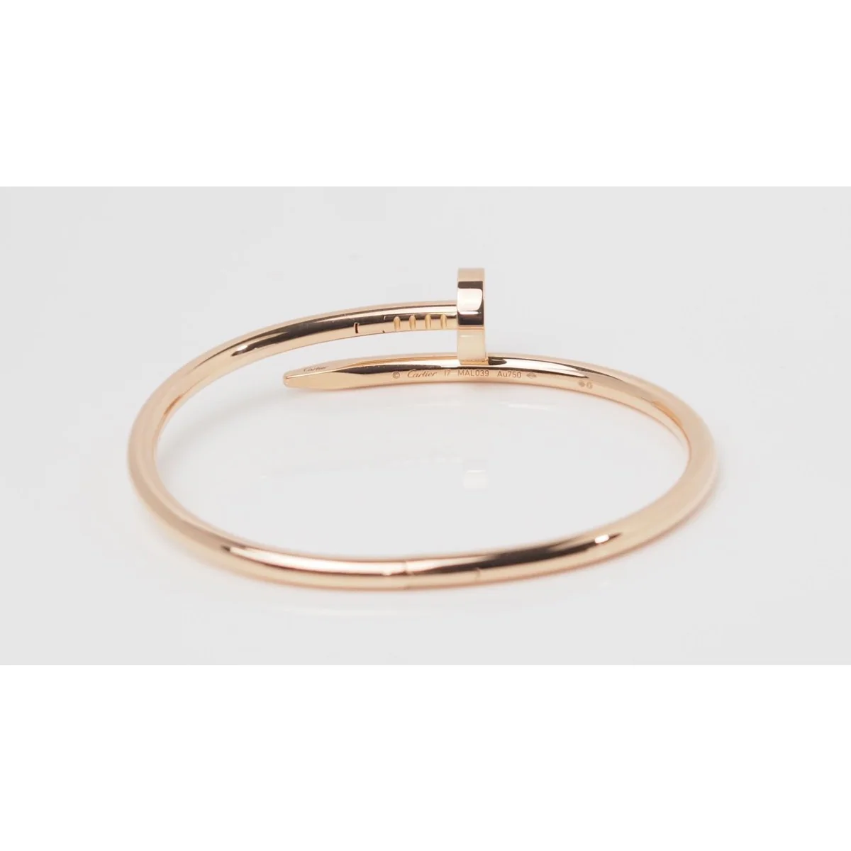 Cartier Bracelet Jonc Juste un clou Or rose - Image 7