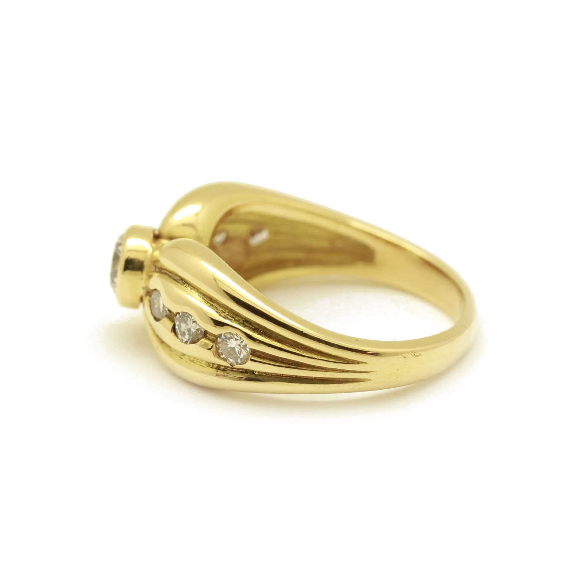 Bague - Or et diamants - Image 2