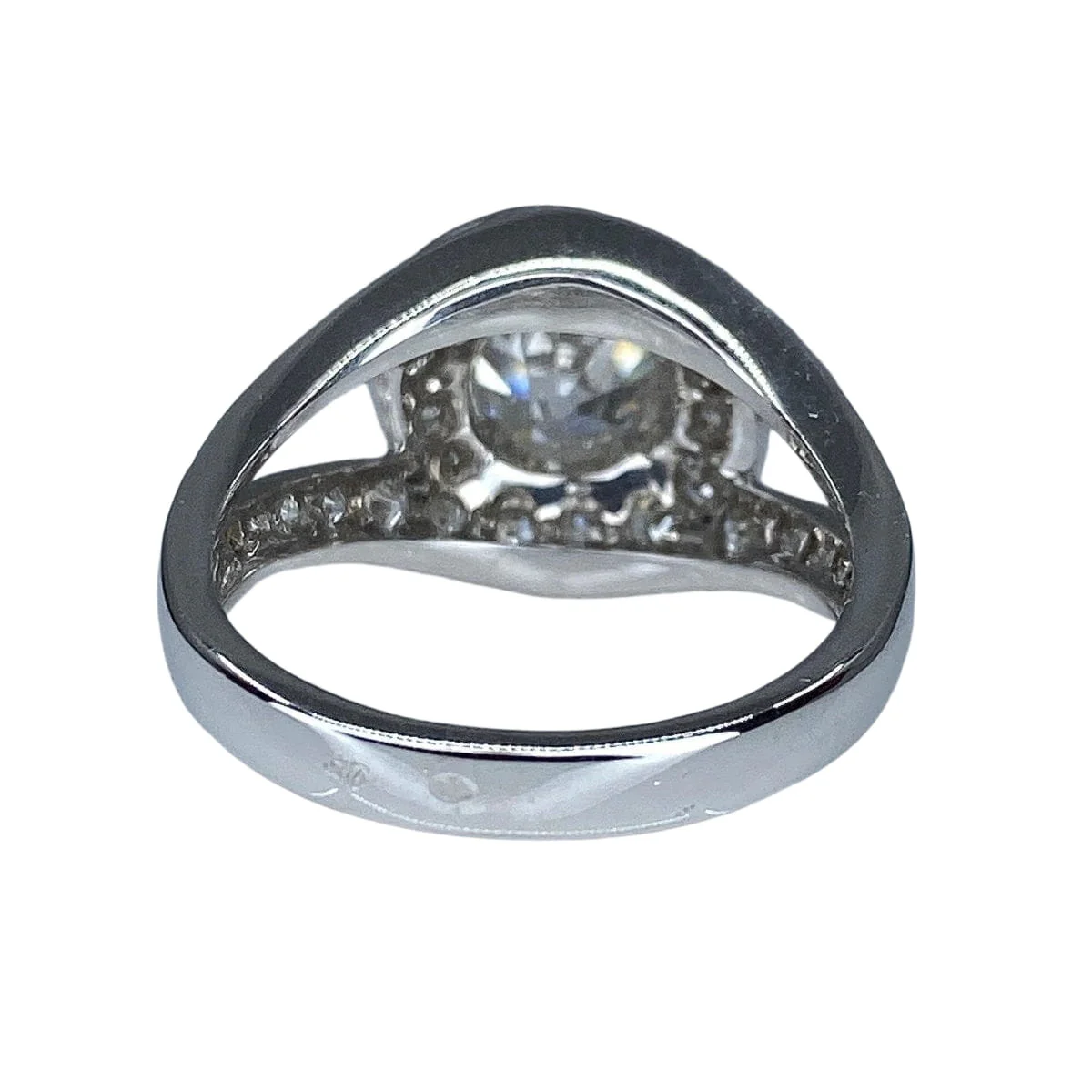 Bague tourbillon en or 18 carats en diamants - Image 4