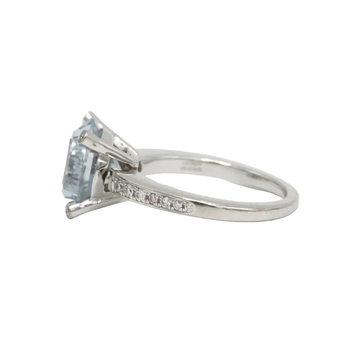 Bague Solitaire CHOPARD "Happy So" en or blanc et diamants - Image 3