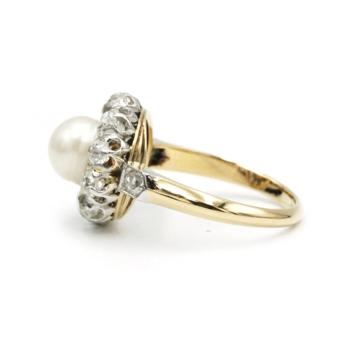 Bague - Or, Platine et diamants - Image 5