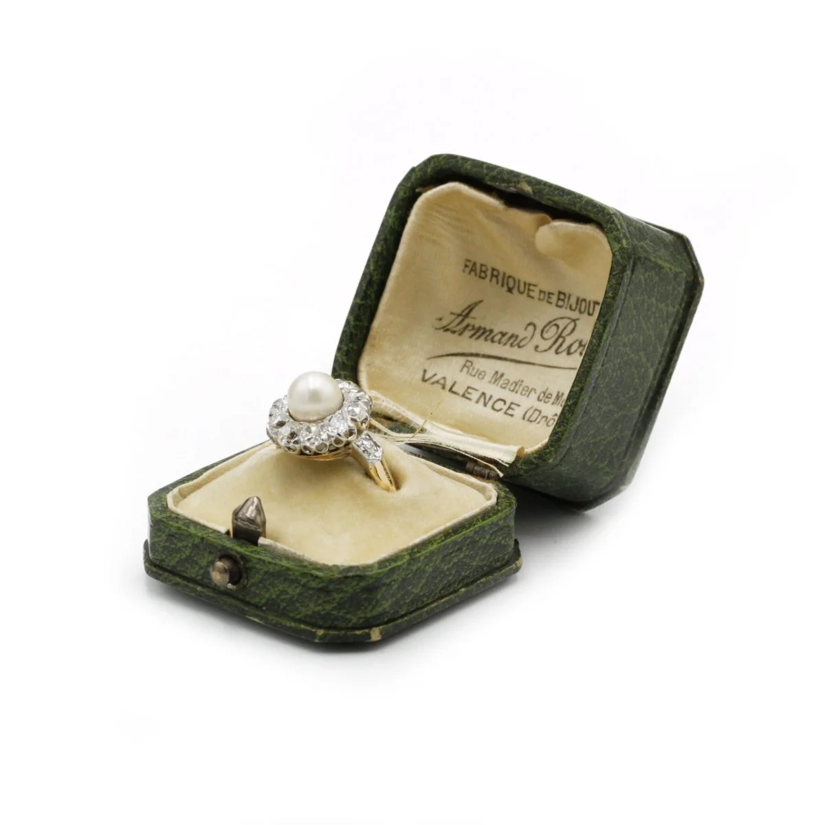 Bague - Or, Platine et diamants - Image 6