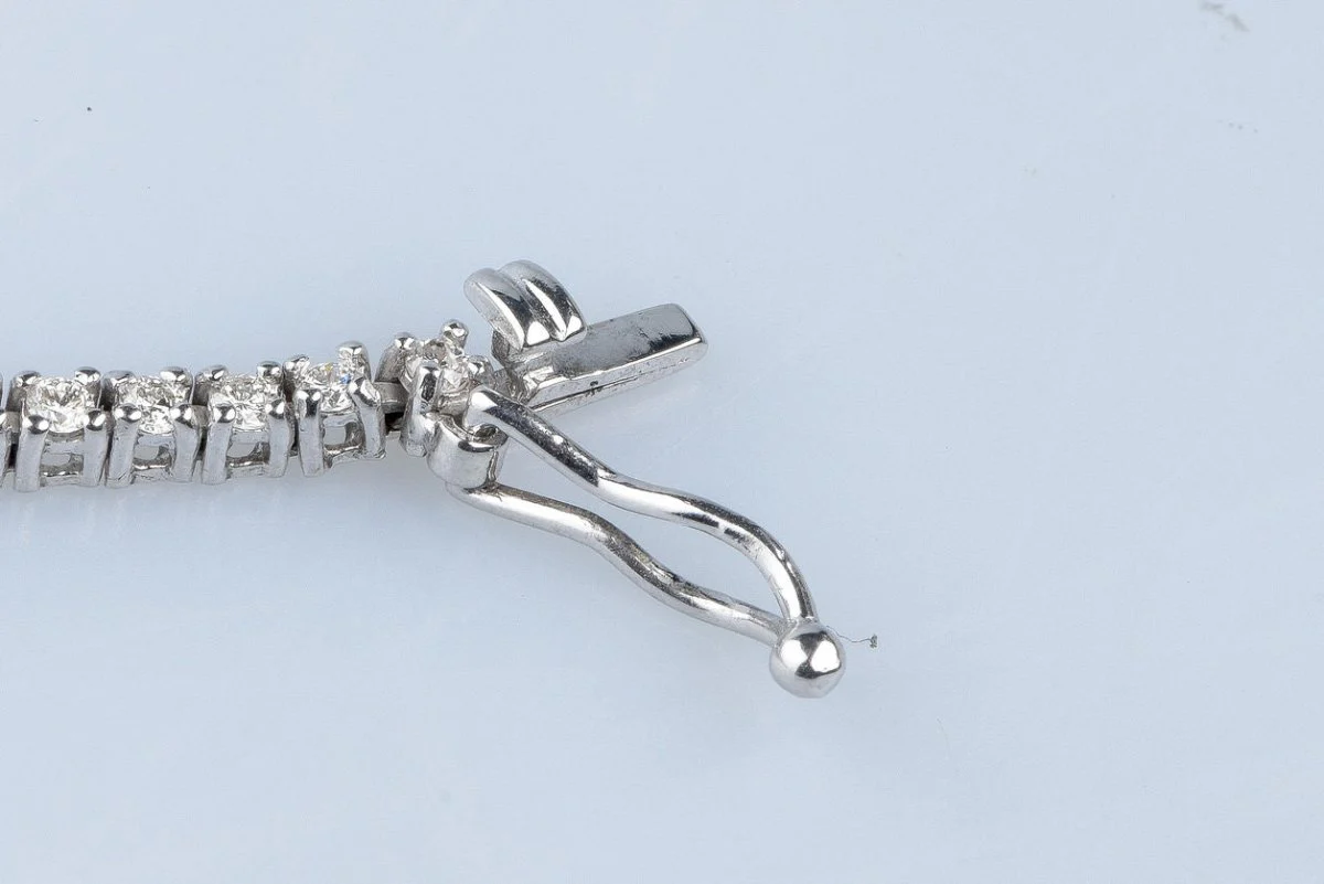 Bracelet en or blanc 18 carats