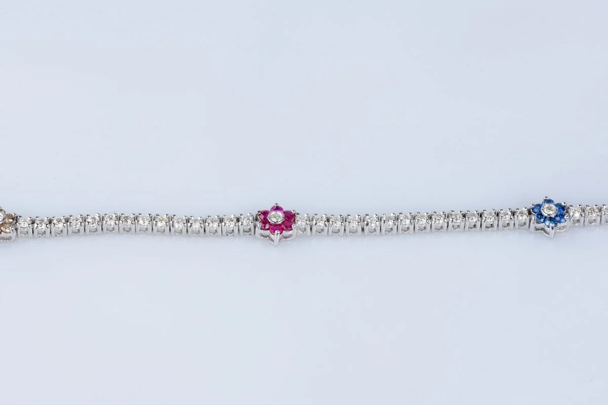 Bracelet en or blanc 18 carats - Image 7
