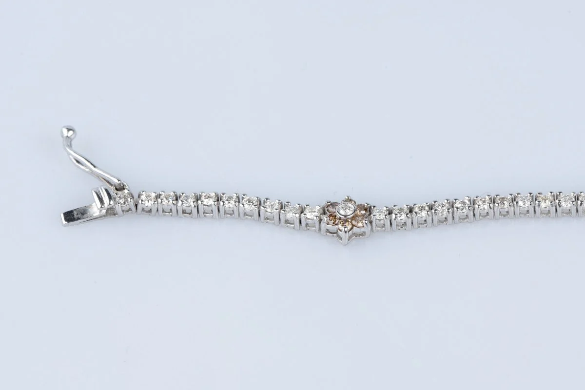 Bracelet en or blanc 18 carats - Image 8