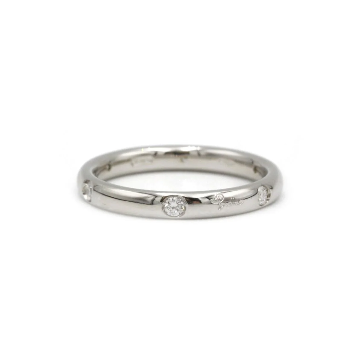 Bague Alliance POMELLATO "Lucciole" en or blanc et diamants